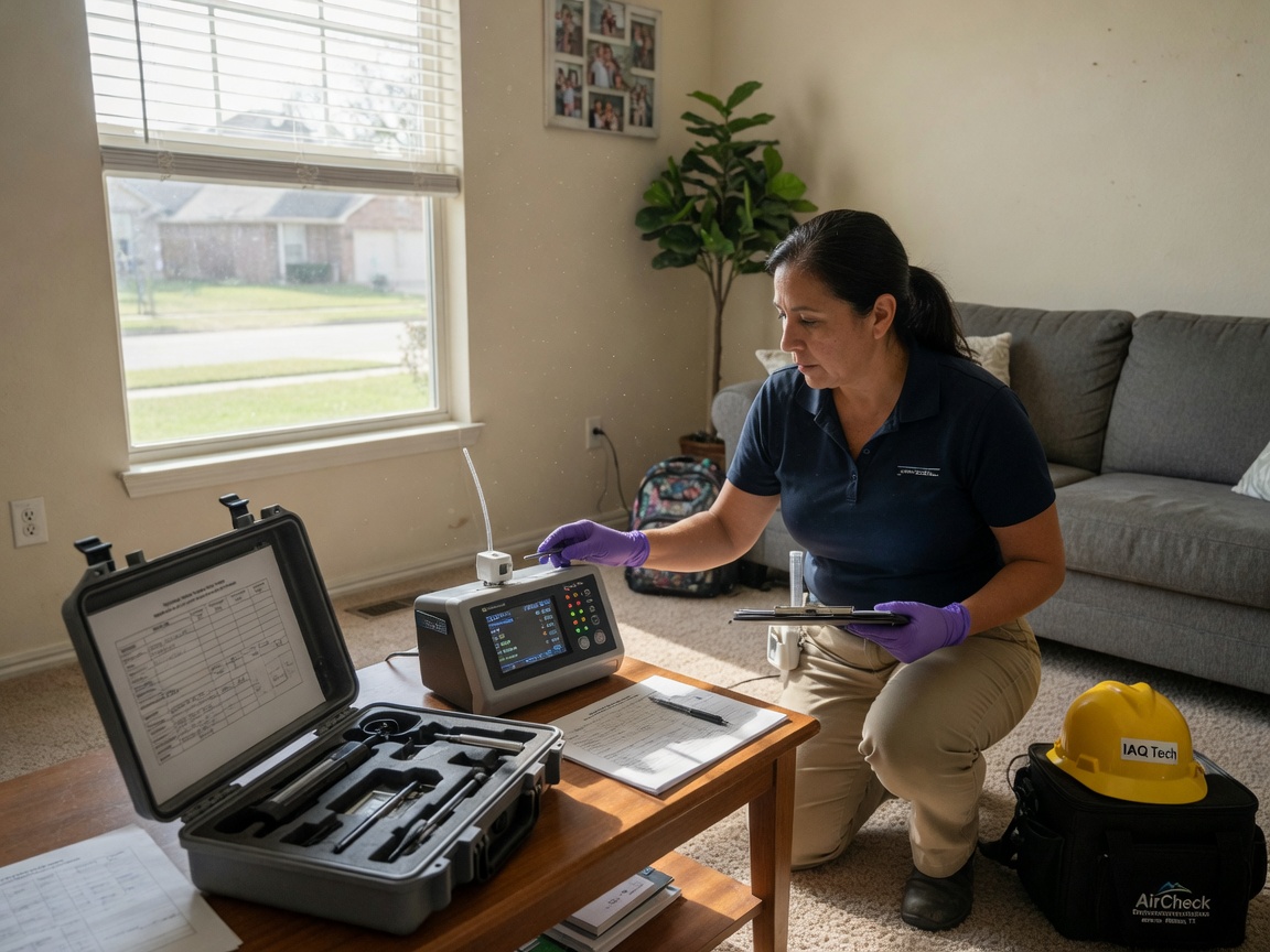 Indoor Air Quality Testing in Melissa, TX